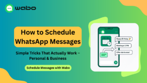 learn how to schedule WhatsApp messages quickly and easily